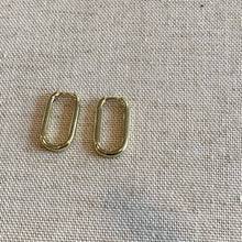  14k gold filled u-shaped huggie earrings